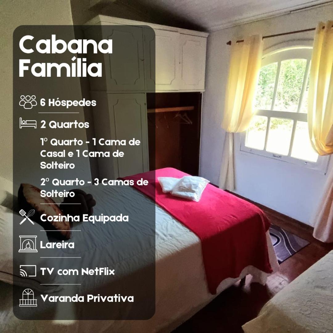 Cabanas Espada De Sao Jorge São Roque Exterior foto